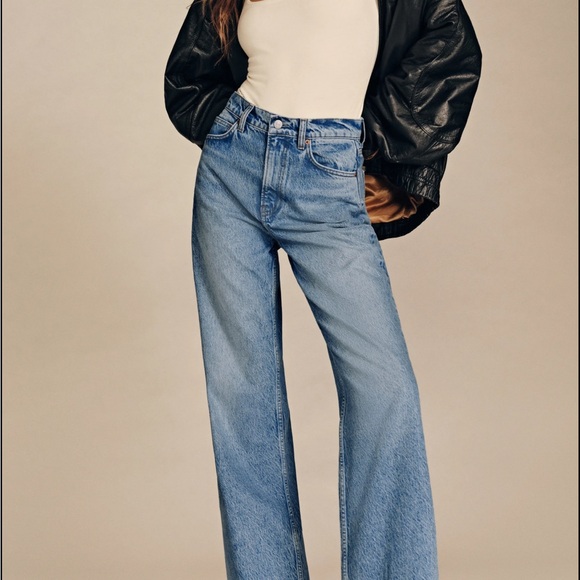 Reformation Denim - Reformation Cary wide leg jeans